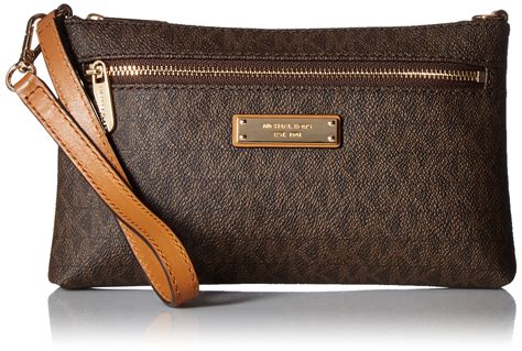 michael kors jet set travel signature large satchel|michael kors jet set wristlet.